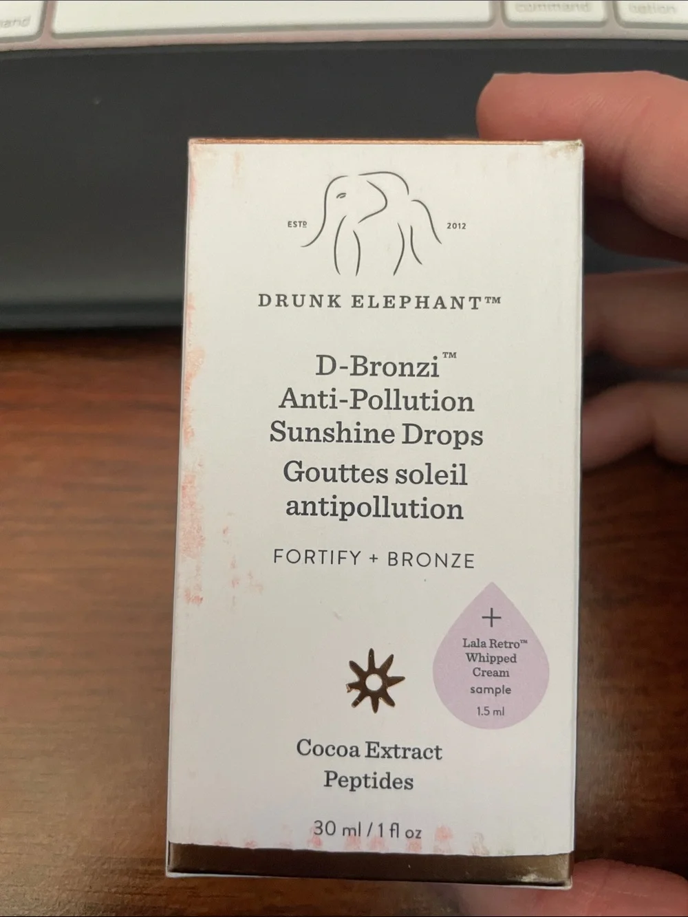 Drunk Elephant D-Bronzi Anti-Pollution Sunshine Drops Fortify + Bronze BNIB